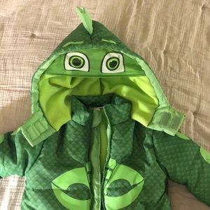 Pj Masks Gecko toddler winter jacket